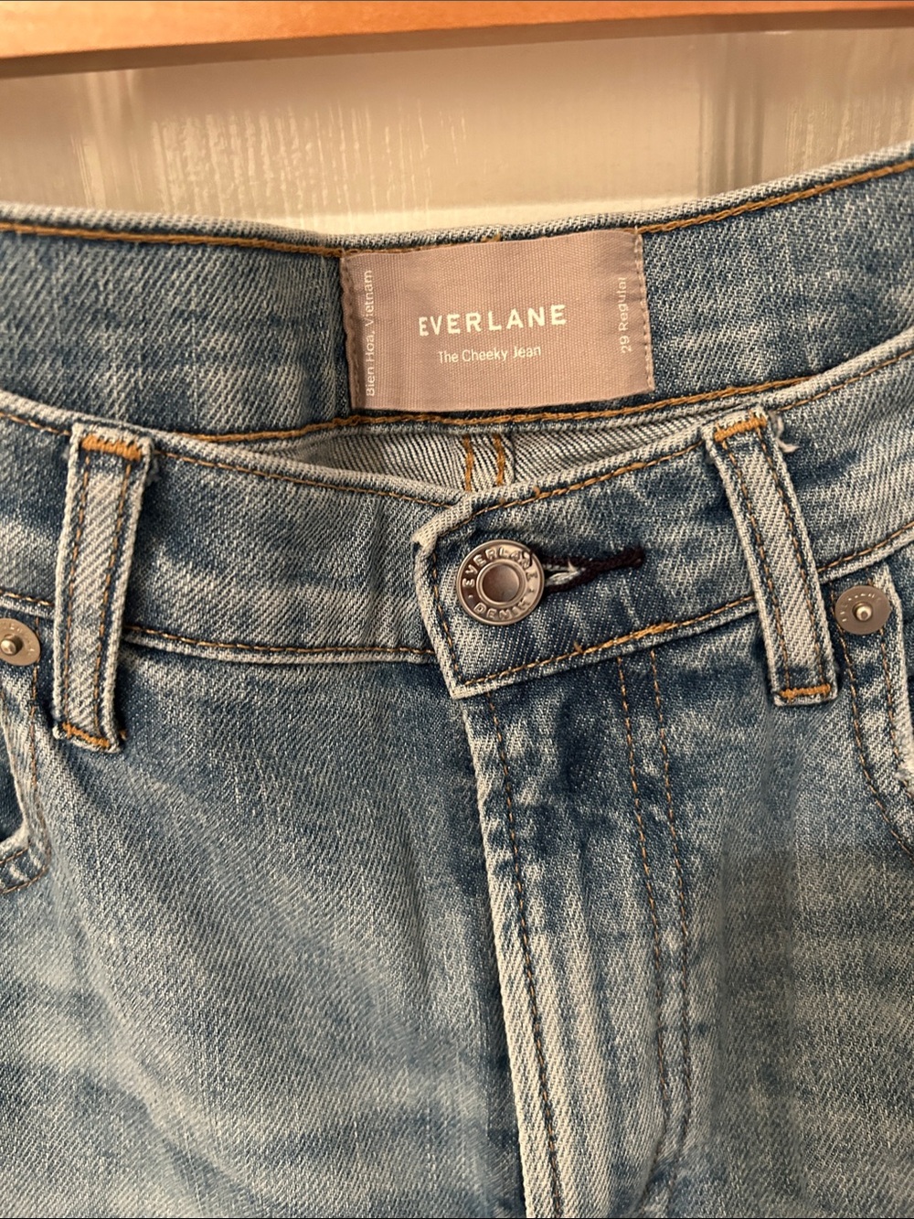 Everlane Light Blue Cheeky High-Rise Jeans